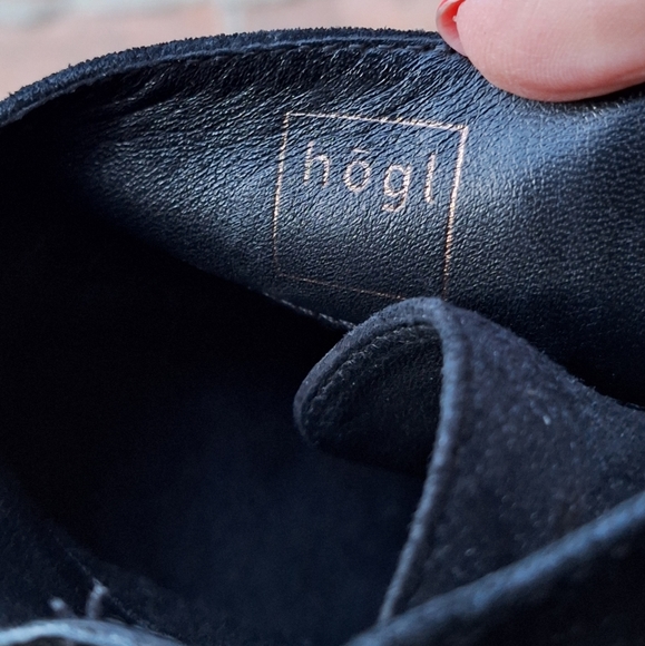 Hogl Genuine Suede Ankle Booties - Picture 7 of 9